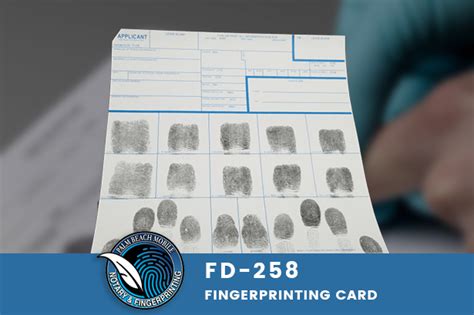 fingerprint cards near me